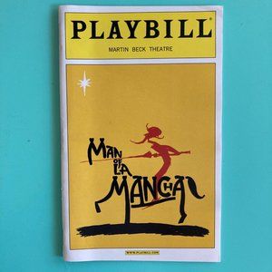 Playbill Man of La Mancha Brian Stokes Mitchell Mary Elizabeth Mastrantonio 2003
